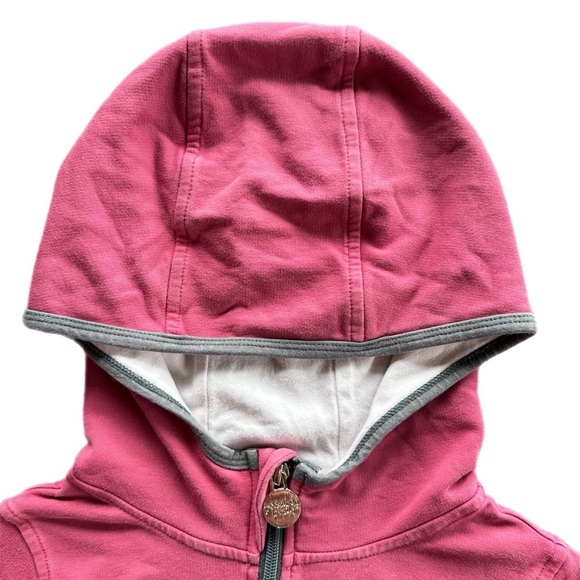 Peek A Boo Beans Girls Pink Zip Hoodie Size 8 - Picture 3 of 5